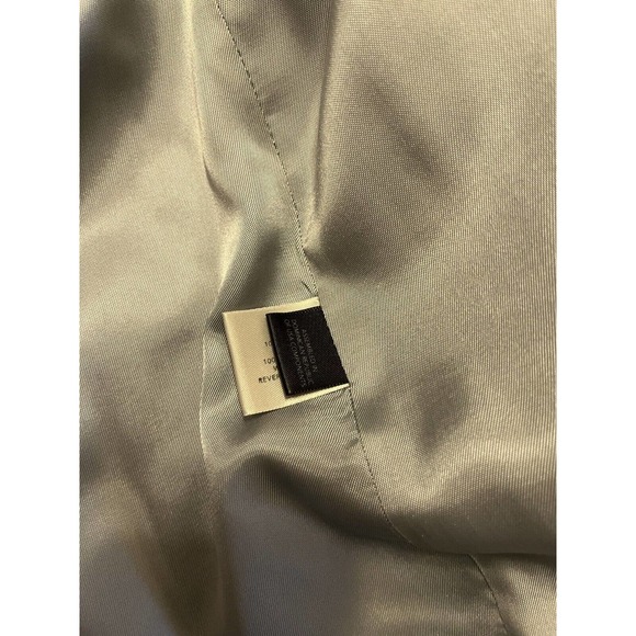 Anne Klein Mid-length Peacoat Baby Blue-Gray Wool Hidden Buttons Size 6 - Picture 13 of 16